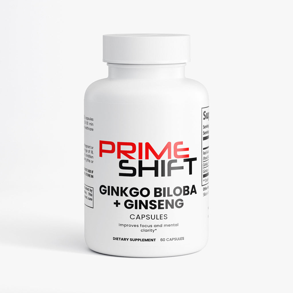 PRIMESHIFT ACTIVE - Ginkgo Biloba + Ginseng