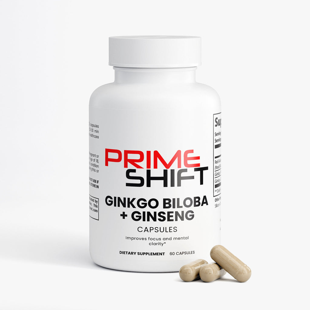 PRIMESHIFT ACTIVE - Ginkgo Biloba + Ginseng