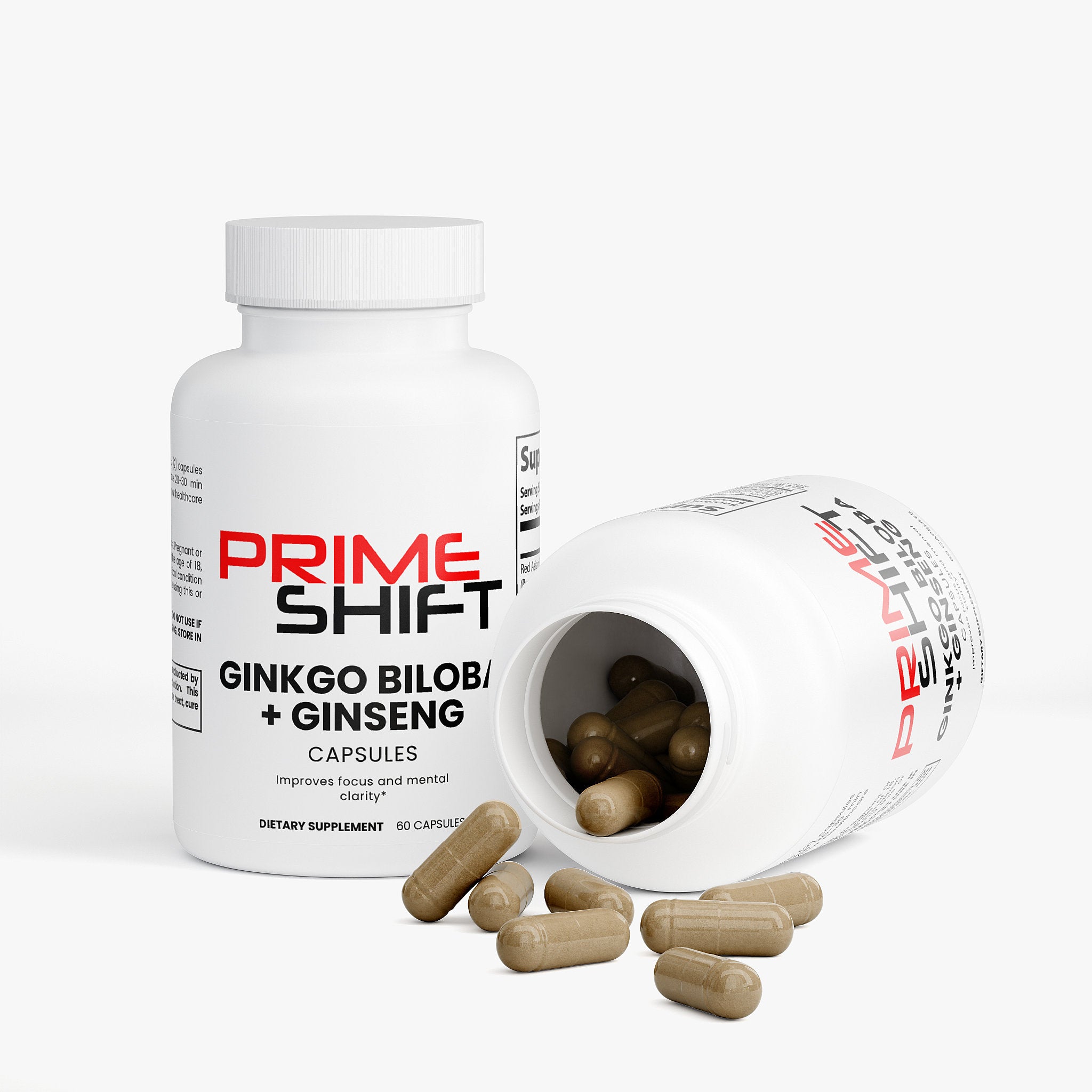 PRIMESHIFT ACTIVE - Ginkgo Biloba + Ginseng
