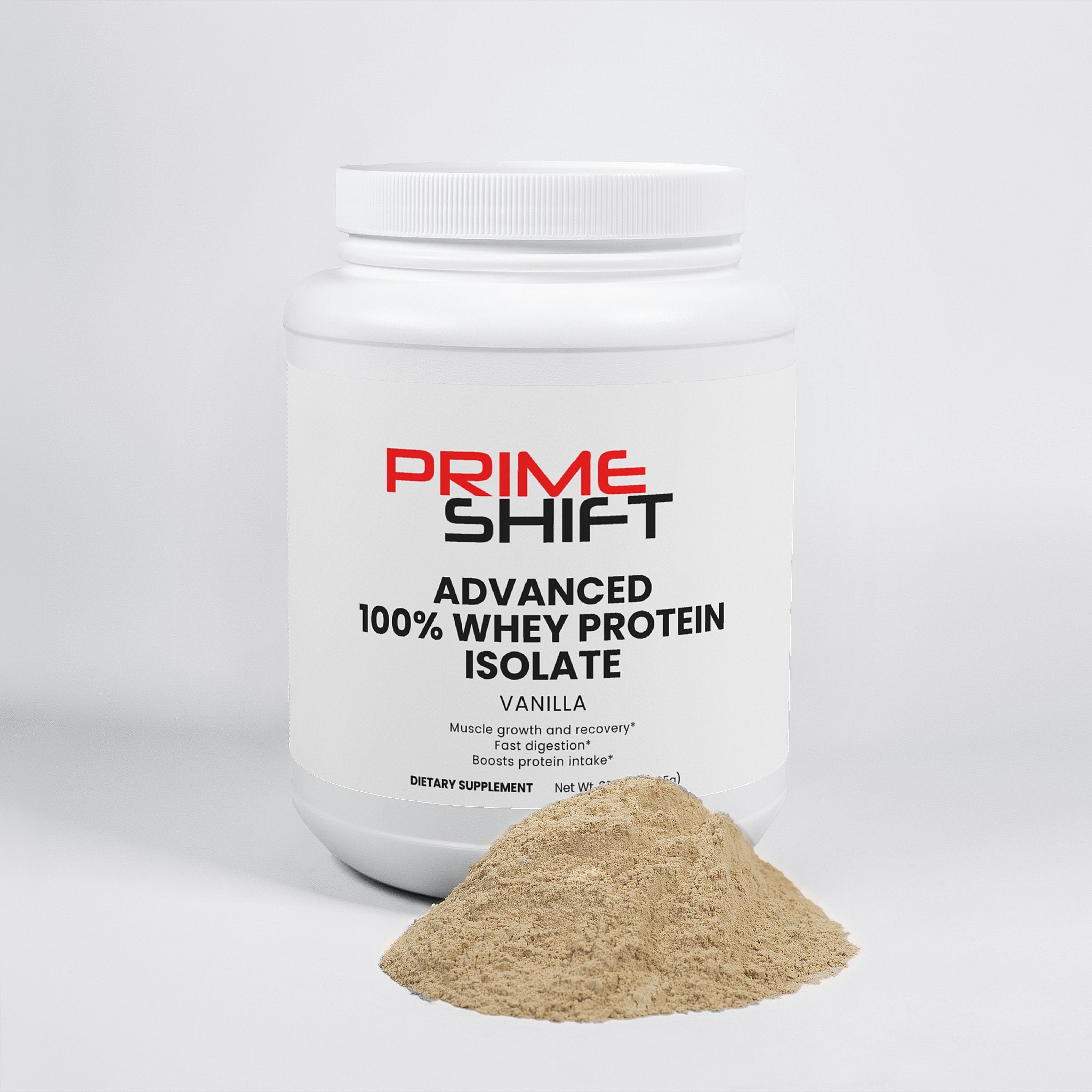 PRIMESHIFT ACTIVE - Advanced 100% Whey Protein Isolate (Vanilla)