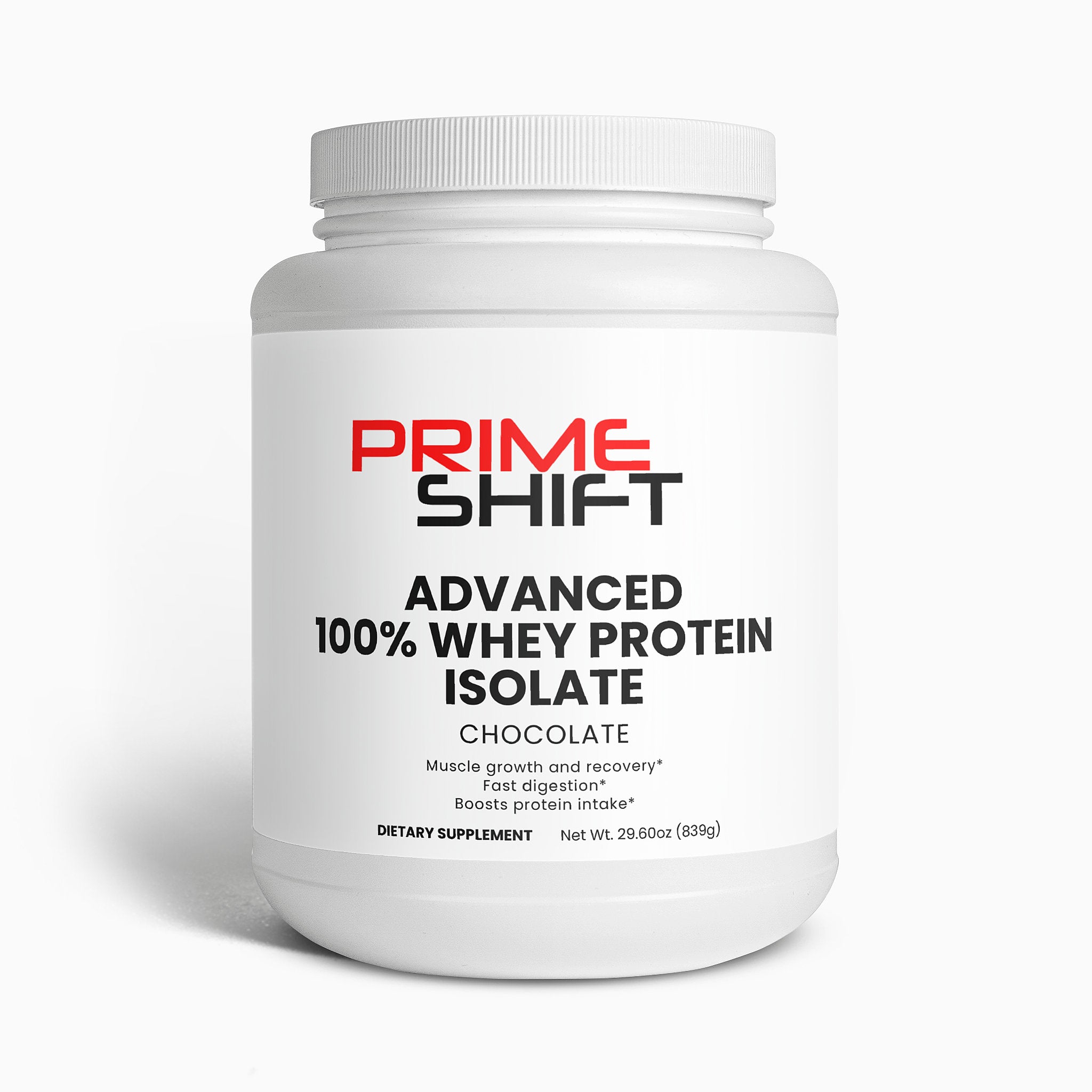 PRIMESHIFT ACTIVE - Advanced 100% Whey Protein Isolate (Chocolate)