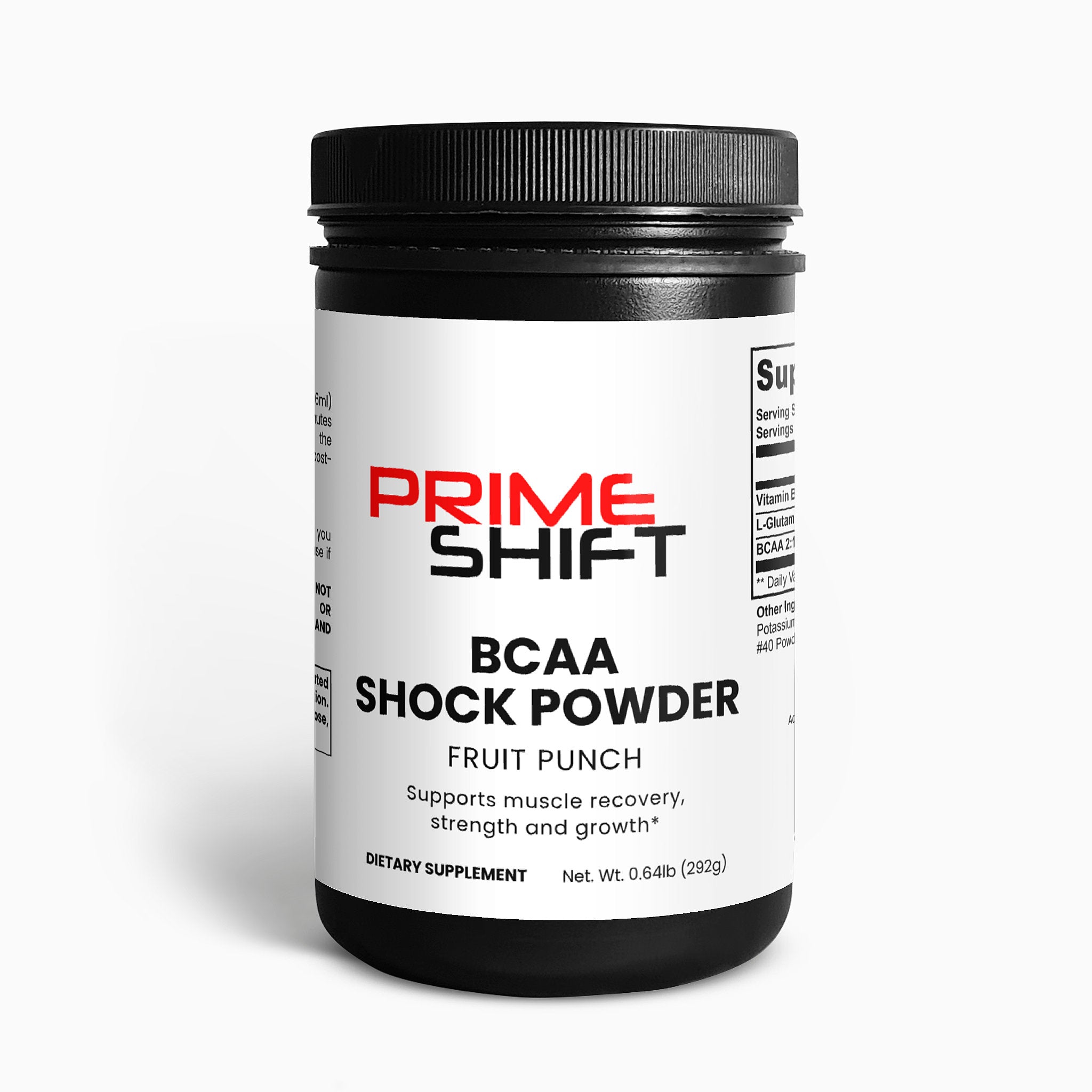 PRIMESHIFT ACTIVE - BCAA Shock Powder (Fruit Punch)