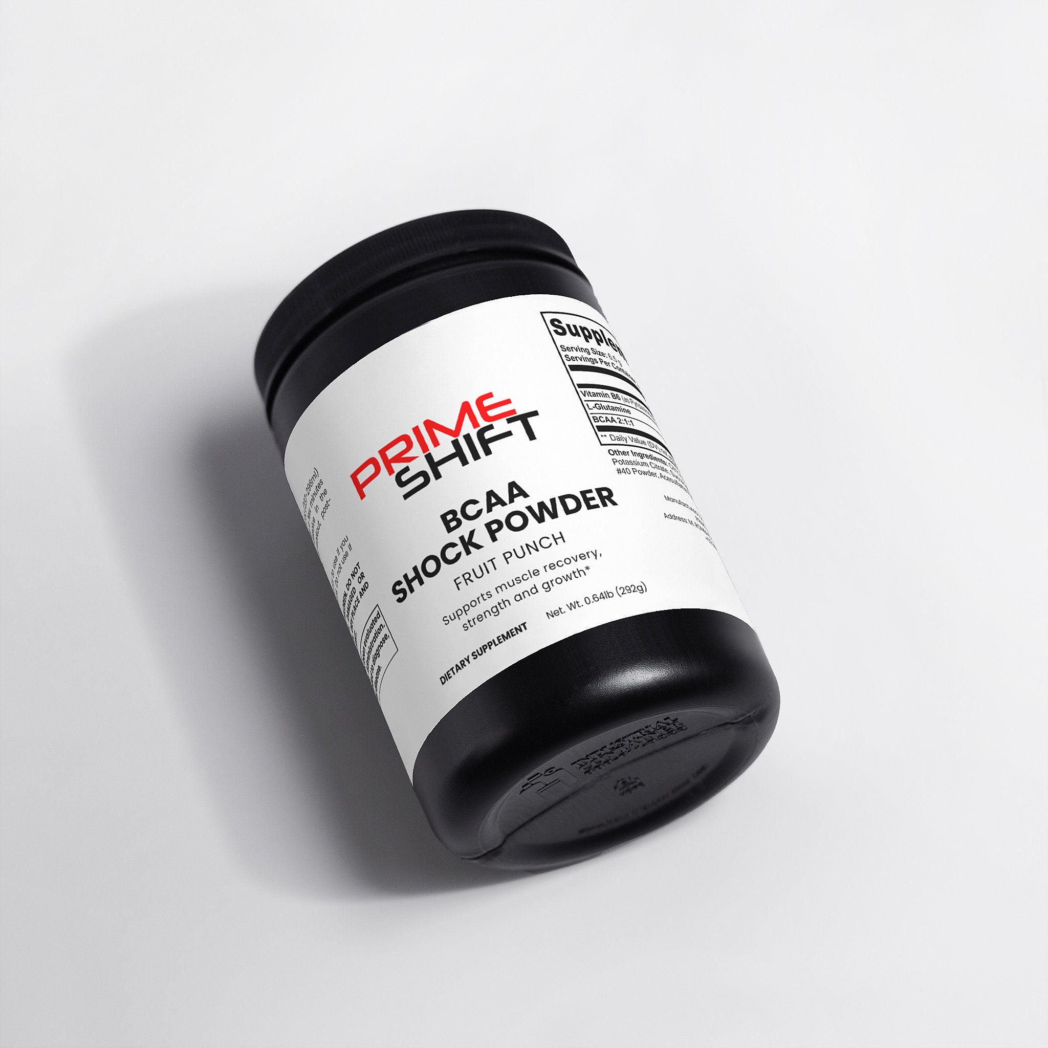 PRIMESHIFT ACTIVE - BCAA Shock Powder (Fruit Punch)