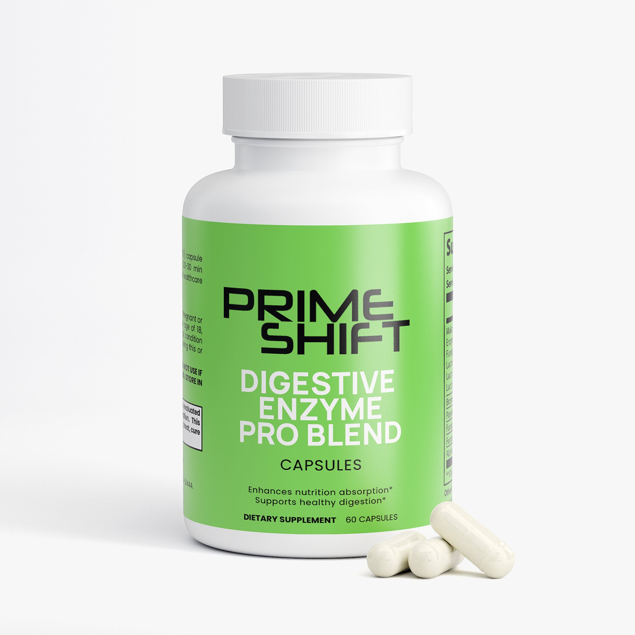PRIMESHIFT ACTIVE - Digestive Enzyme Pro Blend